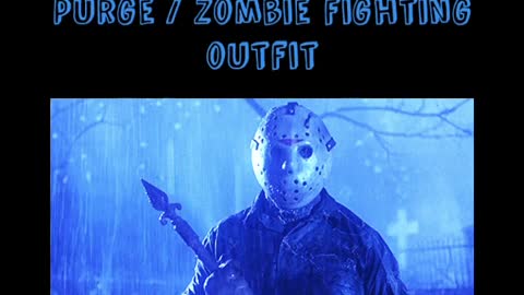 My Covid / Purge /Zombie apocalypse Outfit