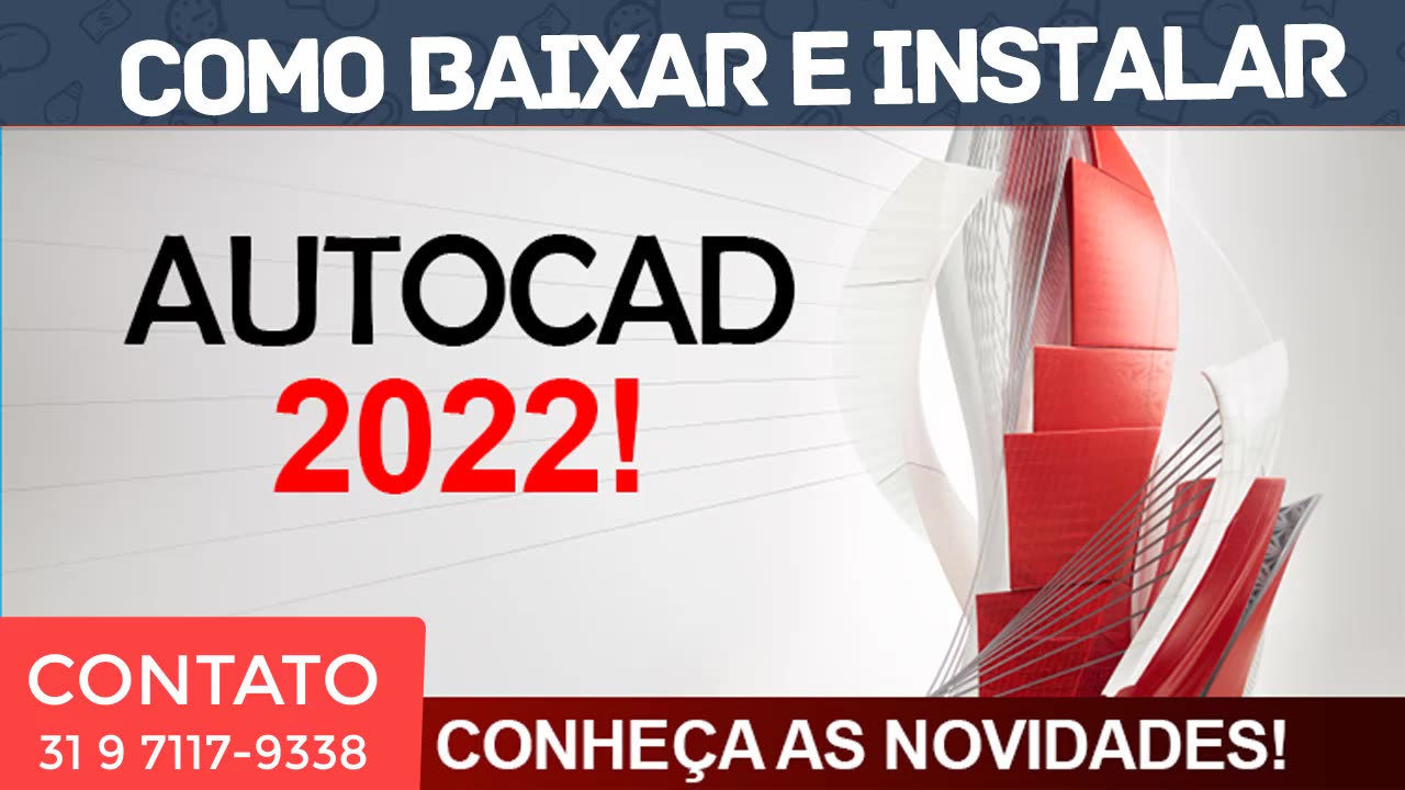 BAIXAR AUTOCAD 2022 COMO INSTALAR AUTOCAD 2022 + CRACKEADO - COMPLETO