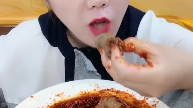 ASMR eating Spicy Seafood 🔥🔥🔥