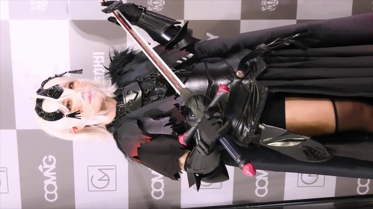 2022 agf 에이크라운 마호 4K 직캠 페이트 그랜드오더 잔다르크 얼터 코스프레 acrown MAHO fancam fate Jeanne d'Arc Alter cosplay