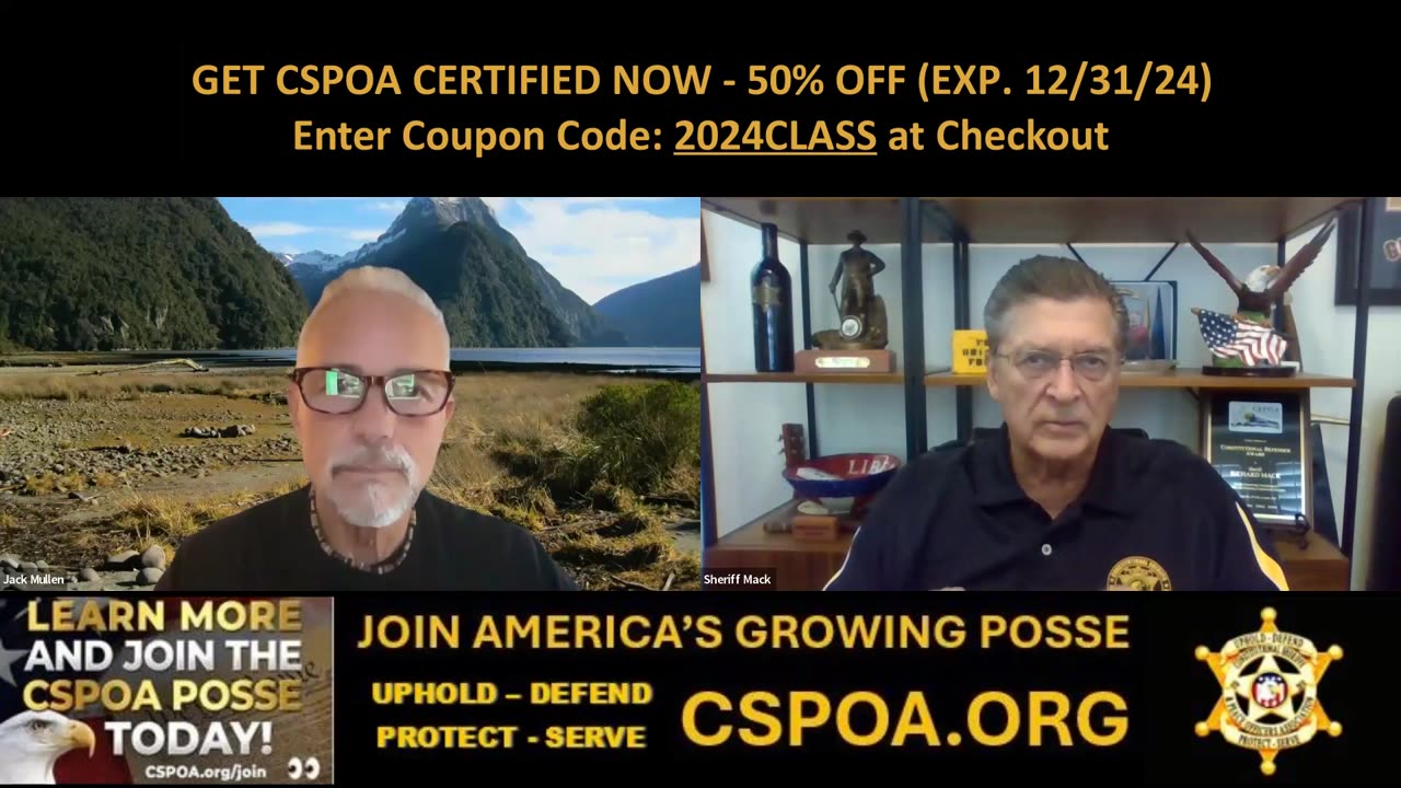 We Need Sheriffs Involved in This Process and Vital to the Survival of America