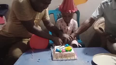 Happy birthday poor kids please watch my video