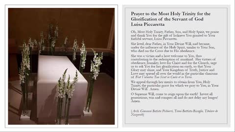 DIVINE WILL FAITH FORMATION MATERIAL FOR THE 33rd SUNDAY IN ORDINARY TIME