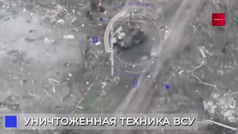 Russian artillery destroys vehicles and infantry of the Armed Forces of Ukraine south of Donetsk