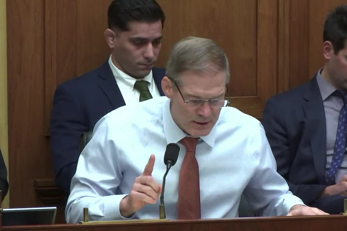 WATCH: Jim Jordan blasts Joe Biden on cyber security