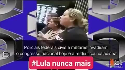 CIVILIAN AND MILITARY POLICE ENTER NATIONAL CONGRESS IN BRAZIL!!!
