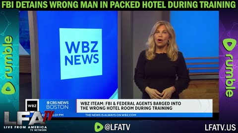 FBI DETAINS WRONG MAN!!