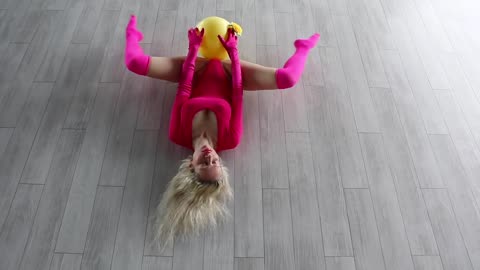 sexy Yoga open hips CONTORTION flexibility Total Body Stretch lingerie model Exercises Sierra