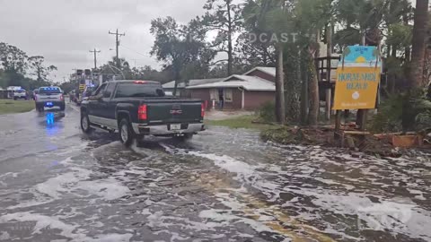 08-30-2023 Horseshoe Beach, FL - Horrible Storm Surge Damage-Homes Swept Away-Rescue Operations