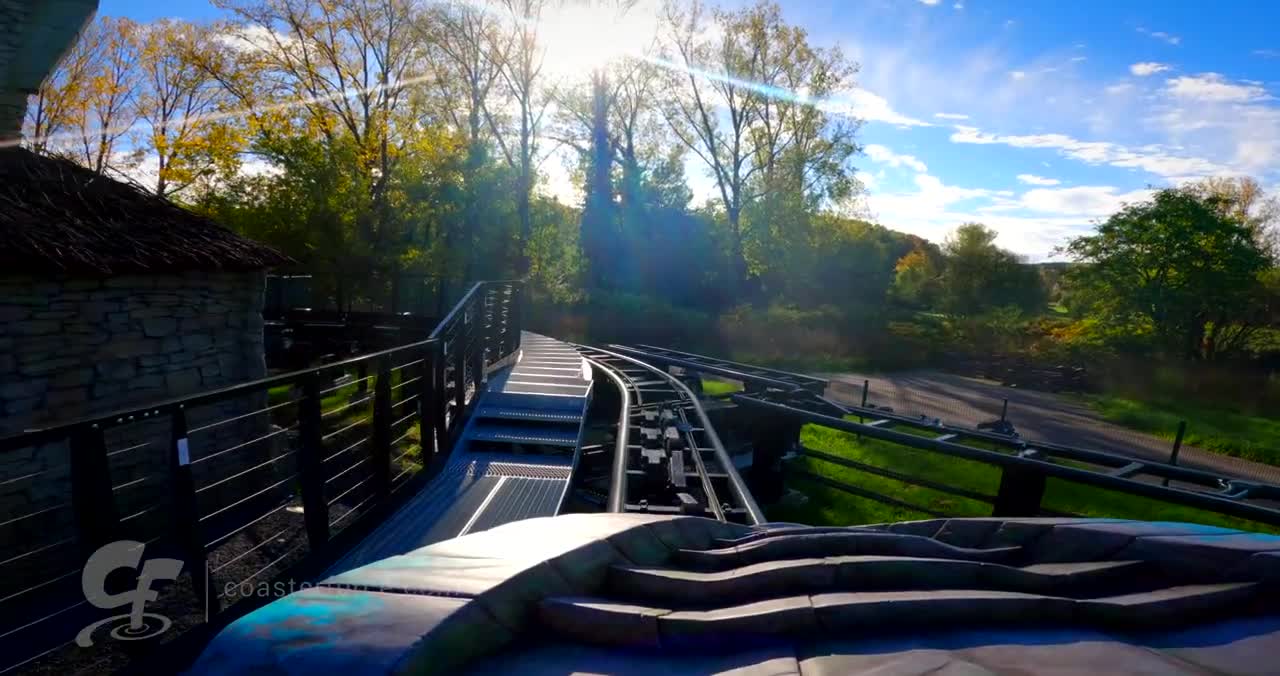 Kondaa front seat on-ride 5K POV @60fps Walibi Belgium