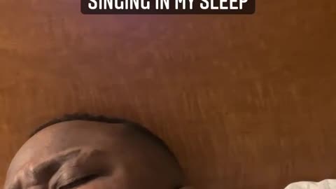 Sleep singing