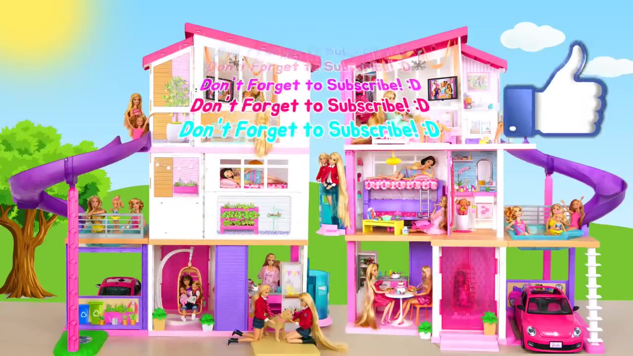 New Barbie DreamHouse with Pool Maison de poupée Rumah boneka Puppenhaus Casa de boneca باربي البيت