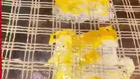 Gaint unique egg pan cake