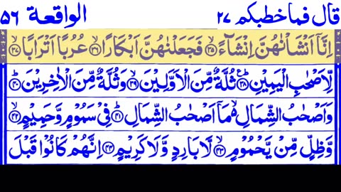 Soreh Waqiya Voice By Qari Noreen Muhammad Siddiq
