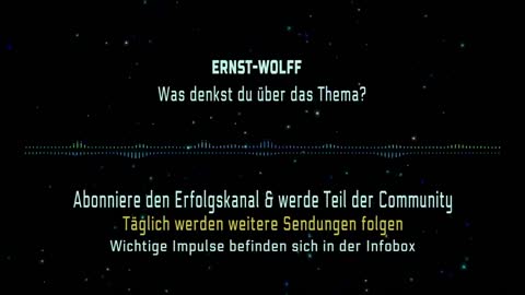 ERNST WOLFF MIT KRASSER PROGNOSE!