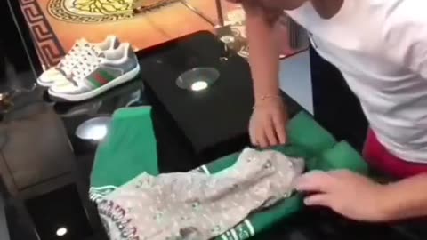how to fold a hoodie