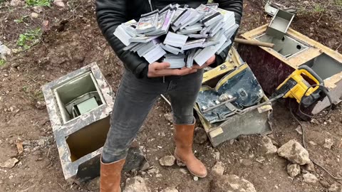 Bring a metal detector to hunt for treasure outdoors,||