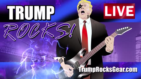 Donald Trump Rocks with an Electric Guitar!