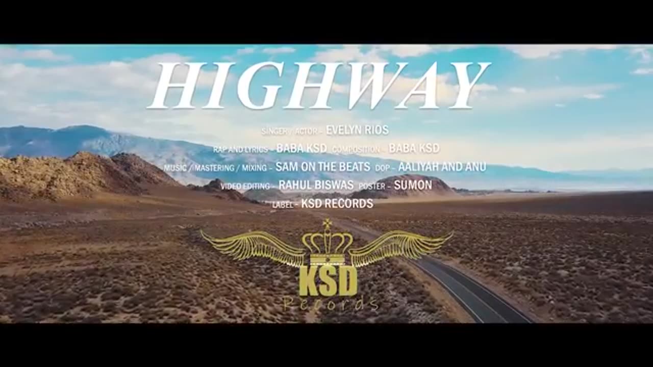 HIGHWAY | BABA KSD | EVY | KSD RECORDS | HOLLYWOOD SONG| SAM ON THE BEATS| RAP 2023- FULL VIDEO