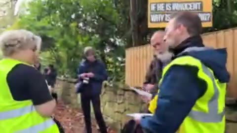 Scientology Protest - IAS 2024 Live at Saint Hill