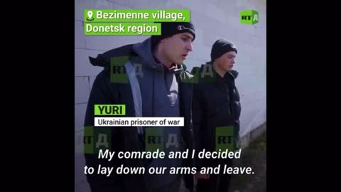 Ukrainian soldiers join the Russians
