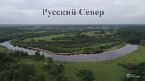 Завораживающая красота пейзажей Русского Севера с воздуха