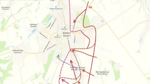 The situation in Bahkmut/ Artemovsk 13-10-22