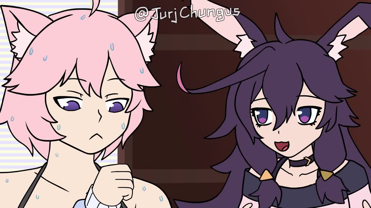 What if Nyanners and Hololive EN were in American Psycho? (Vshojo Animation)