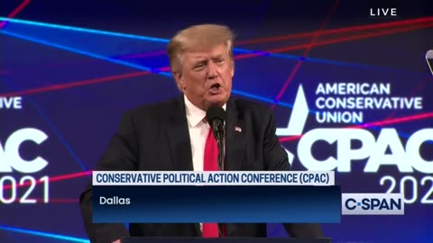 Censored Full Trump CPAC Speech 7-11-21