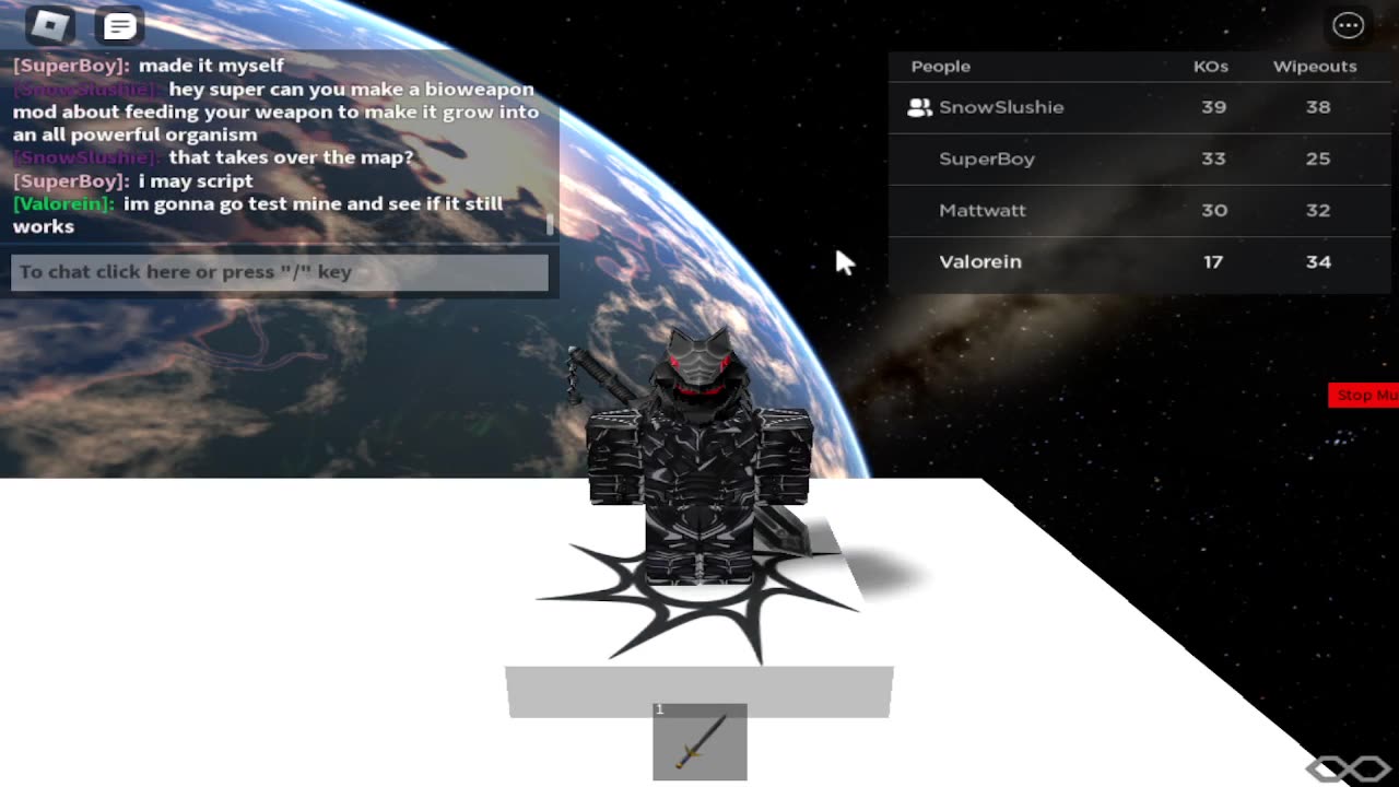 The Spatial Sword Fight (Roblox)