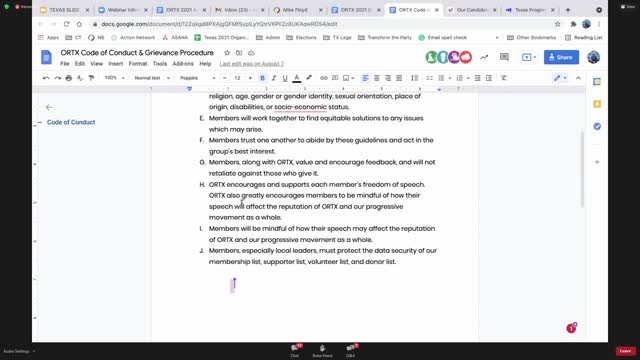Our Revolution Texas Progressive Convention