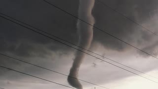 Bizarre Looking Funnel Cloud