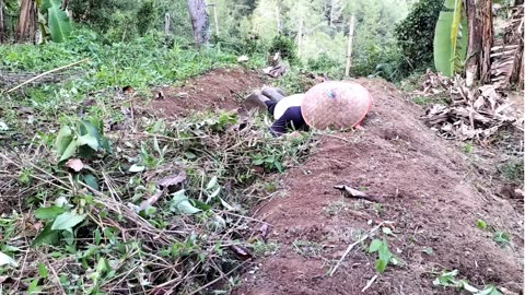 Feet Slipped in the Field