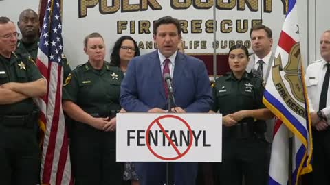 Florida Gov. Ron DeSantis signed a bill Thursday cracking down on drug trafficking