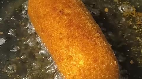 Fried Sausage Cheese ASMR