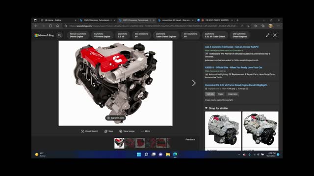 (52) MrTurbodiesel gives a review on the ISV5.0 Cummins Turbodiesel engine V8