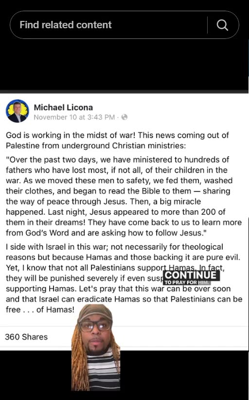 🎇 Miracle 🎇 200 Hundred Muslim Men in Gaza Convert to Christianity After Seeing Jesus