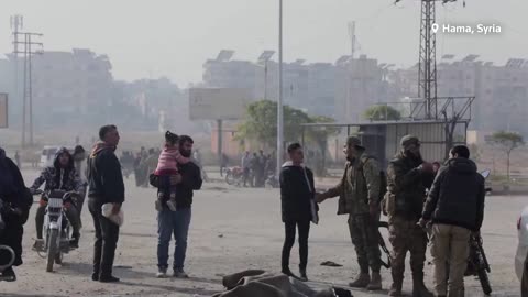 Thousands flee as Syrian rebels advance towards the crossroads city of Homs | REUTERS