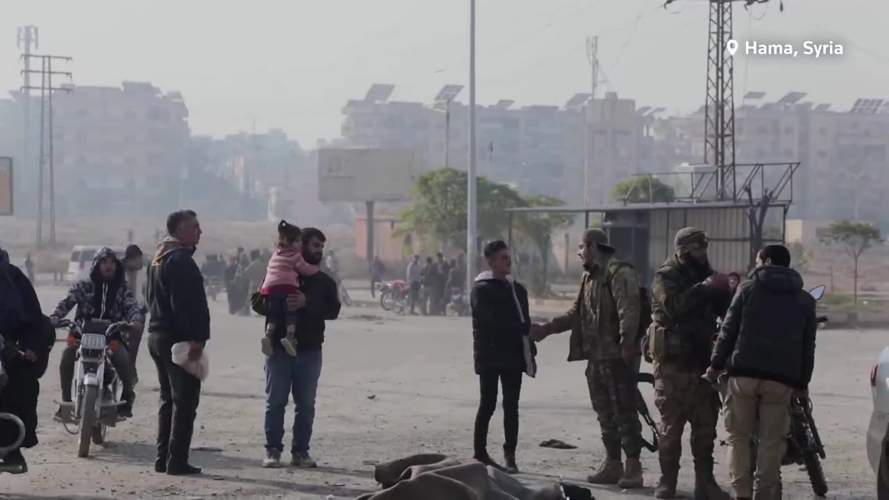 Thousands flee as Syrian rebels advance towards the crossroads city of Homs | REUTERS