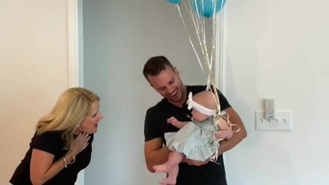 Bet You have never seen a ballon baby 😂❤️
