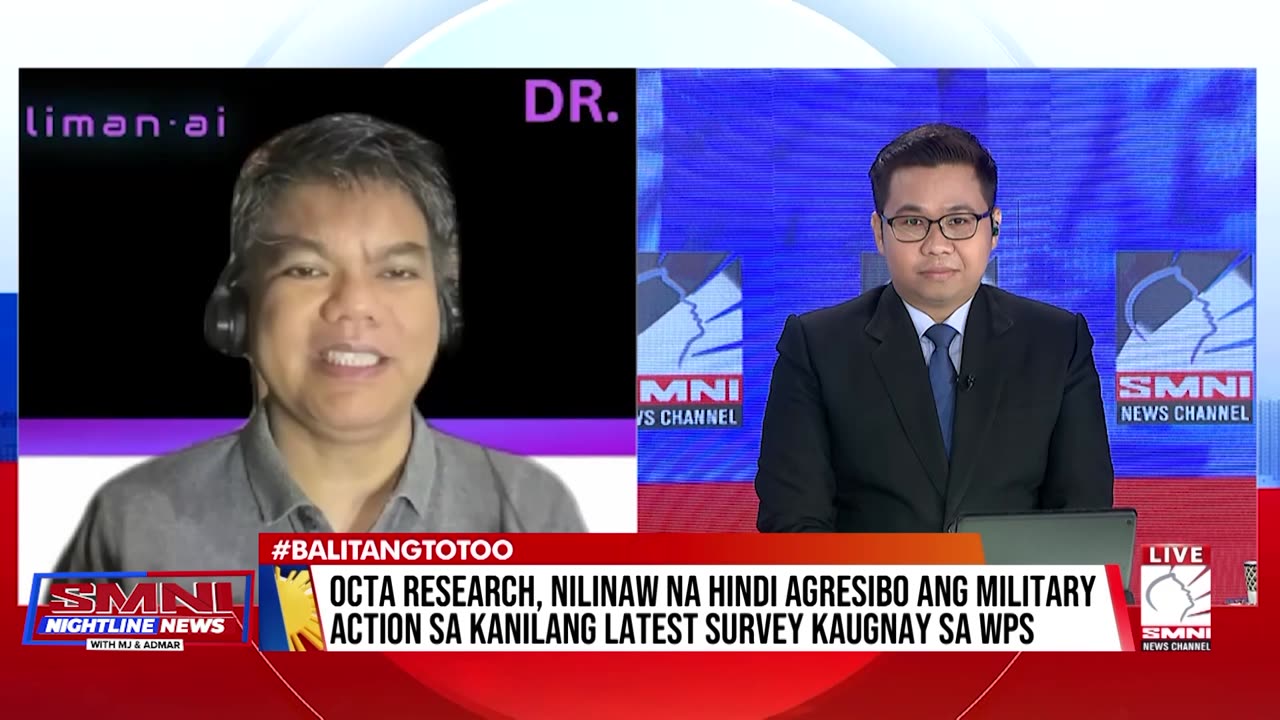 OCTA Research, nilinaw na hindi agresibo ang military action sa kanilang latest survey