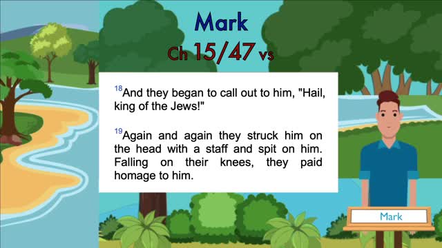 Mark Chapter 15 (Audio/ Video Holy Bible with Text by LTMproject)