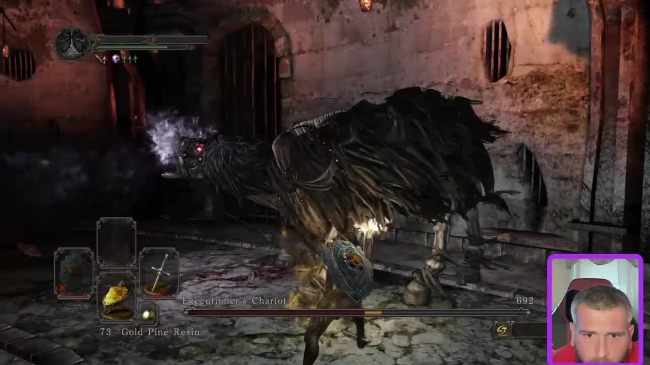 Dark Souls 2 SL1 NG7 CoC Executioner's Chariot