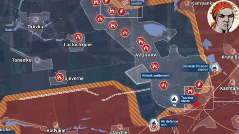 Ukraine War, Rybar Map for November 15th, 2023 Heavy Fighting In Avdiivka,