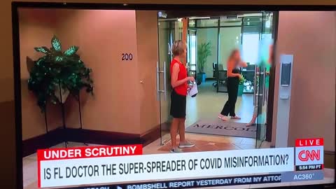CNN stalks doctor while he was riding his bike who questioned the vaccine
