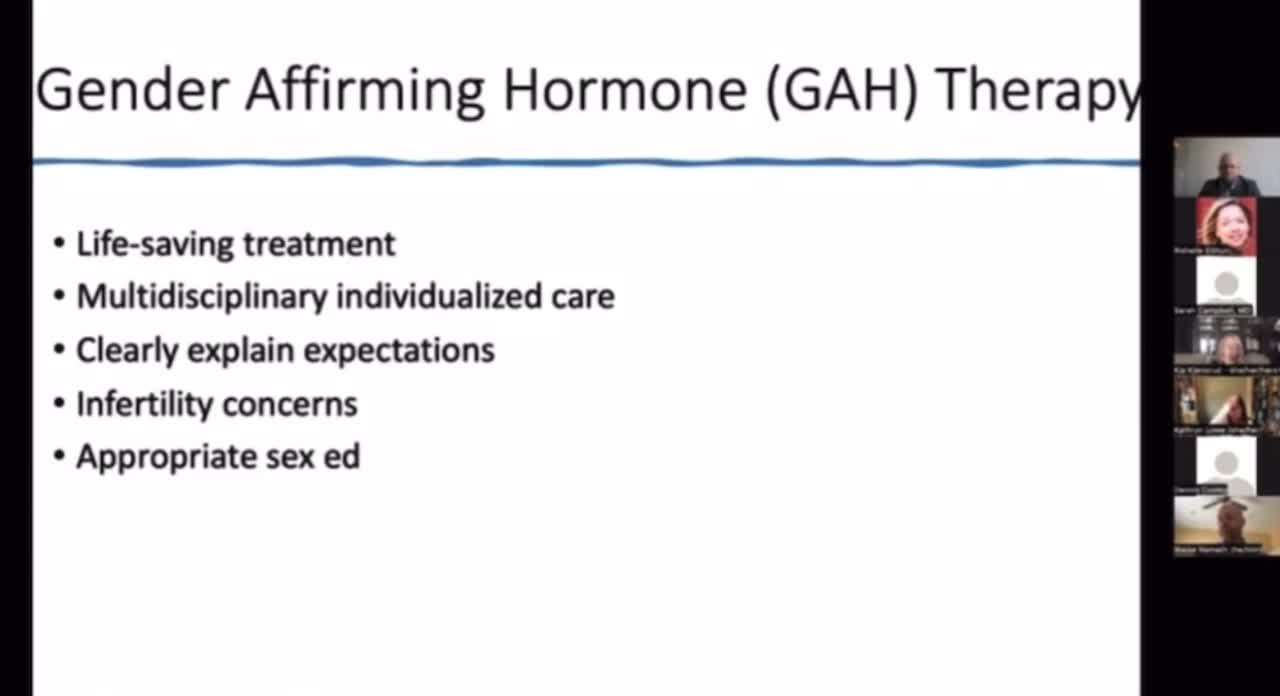 Gender Affirming Hormone (GAH) May Cause Infertility