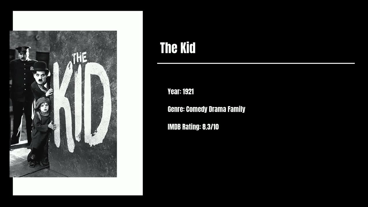 Best Movies To Watch #89 - The Kid