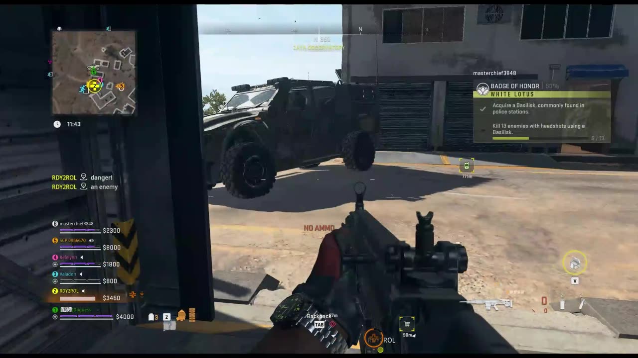 CoDMW2: Three-Squad Exfil Chaos