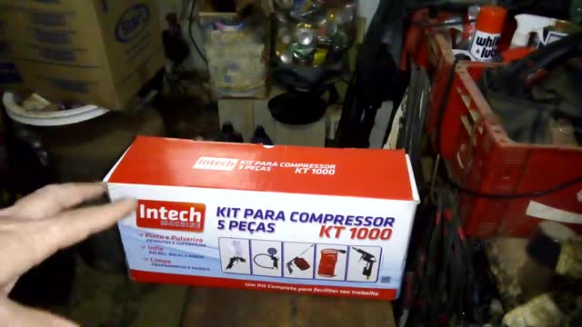 Kit para compressor 5 peças KT1000. INTECH MACHINE.