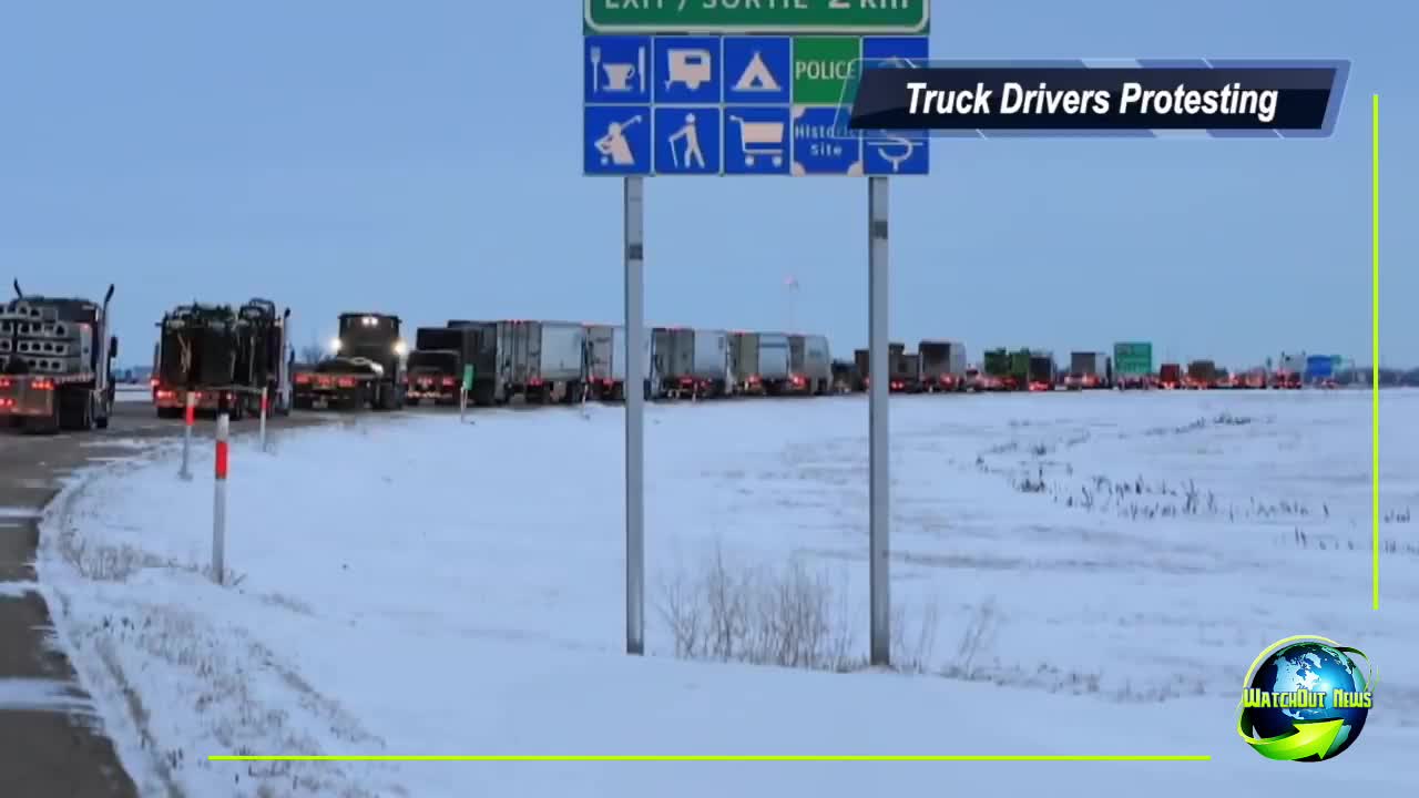 50,000 Trucks rolling on Ottawa to protest COVID19 mandate!!!